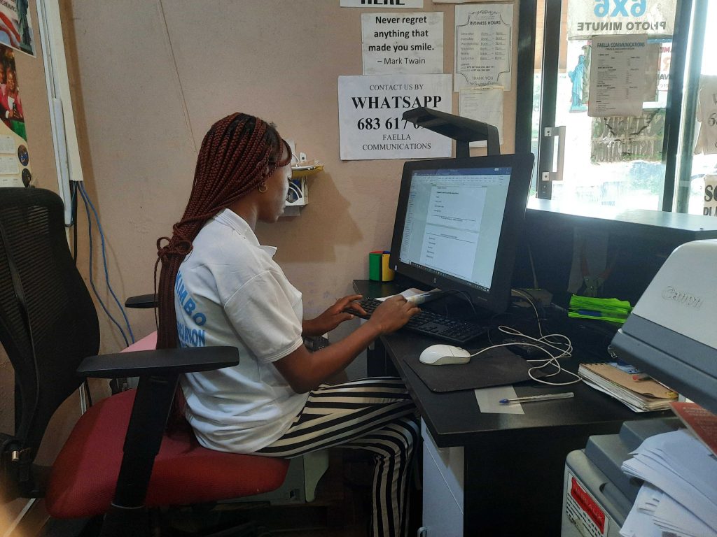 Scanning and Typing Services